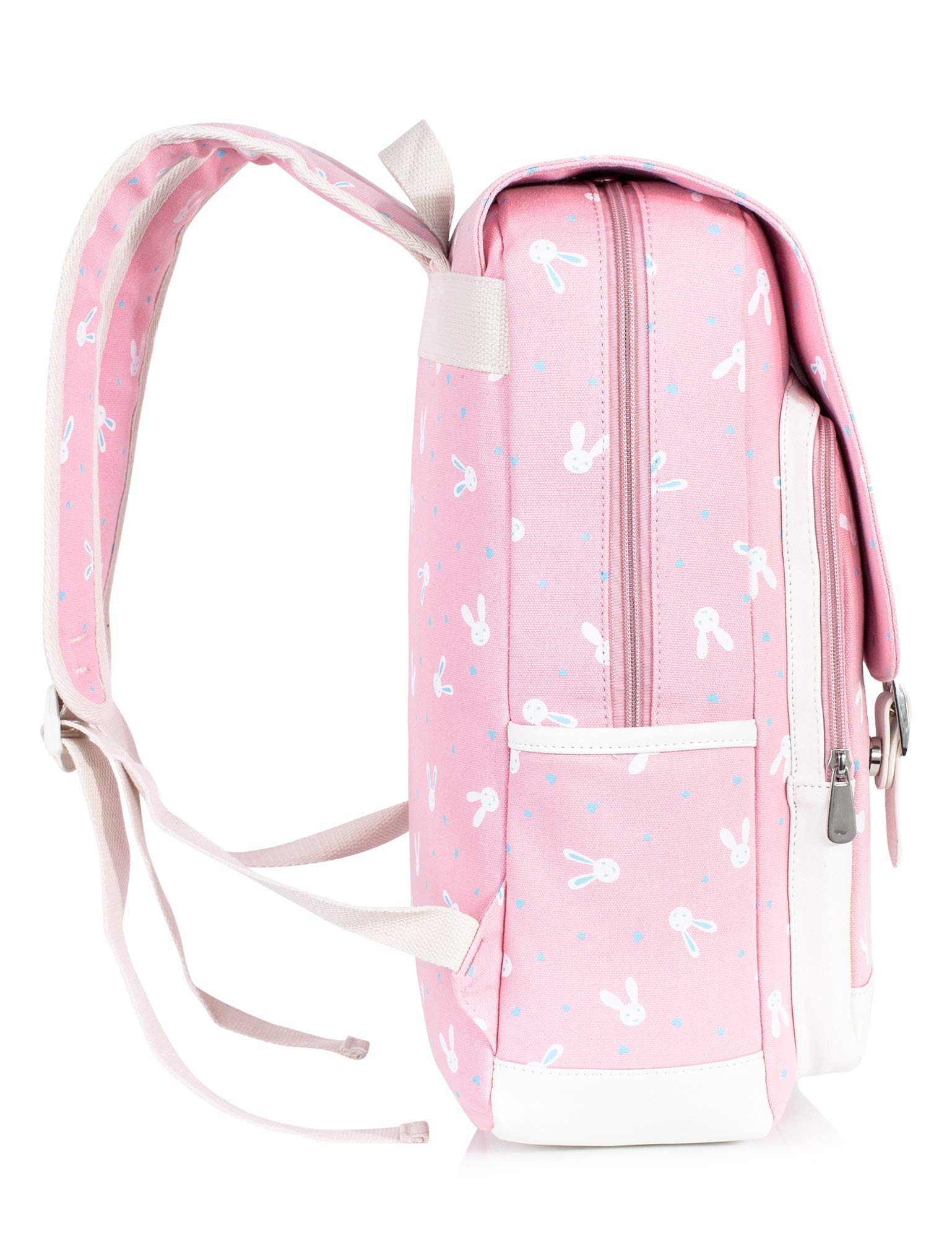 Leaper Cute Laptop Backpack Canvas Bag Daypack Satchel - Image 3