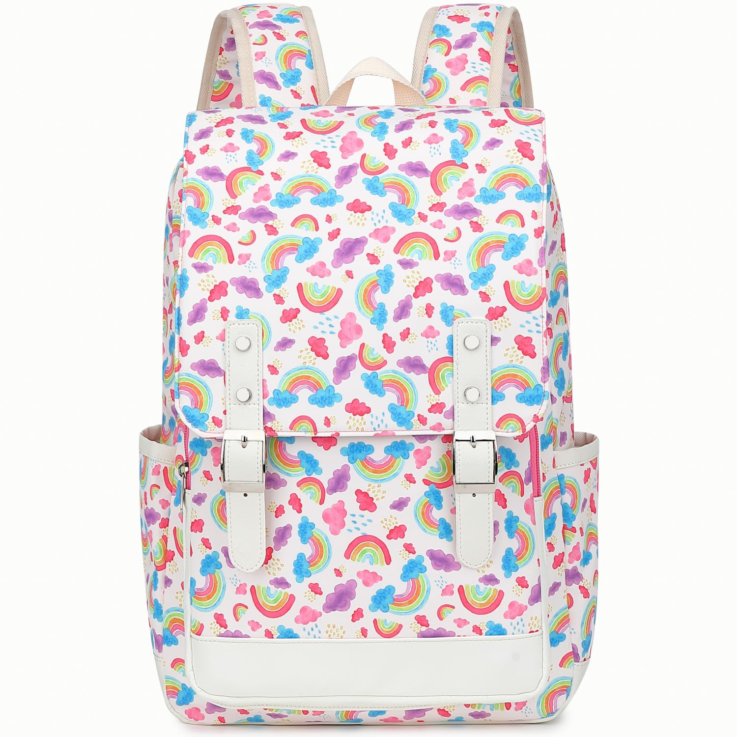 Leaper Cute Laptop Backpack Canvas Bag Daypack Satchel - Image 5
